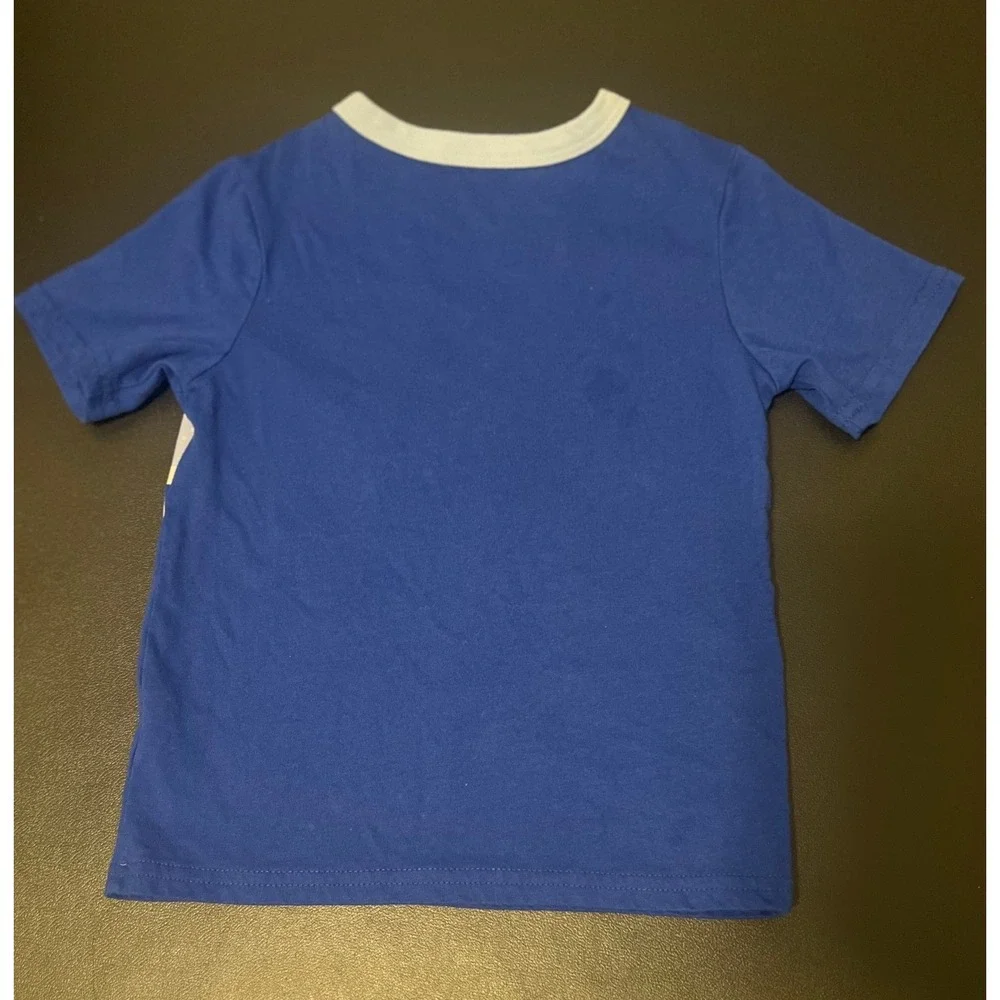 The Children's Place Graphic Tee Toddler 3T Blue Octopus Shark 1616
